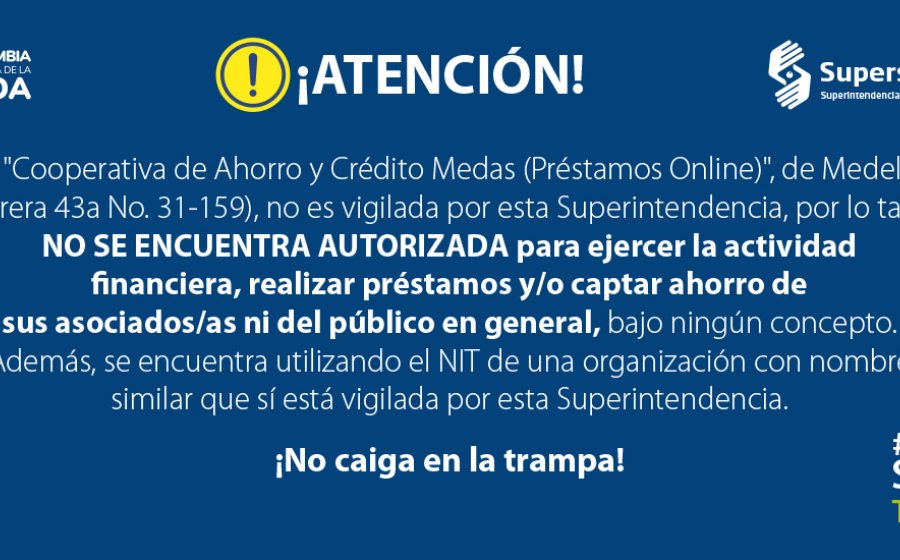 Atención - Cooperativa de Ahorro y Crédito Medas (Préstamos Online)