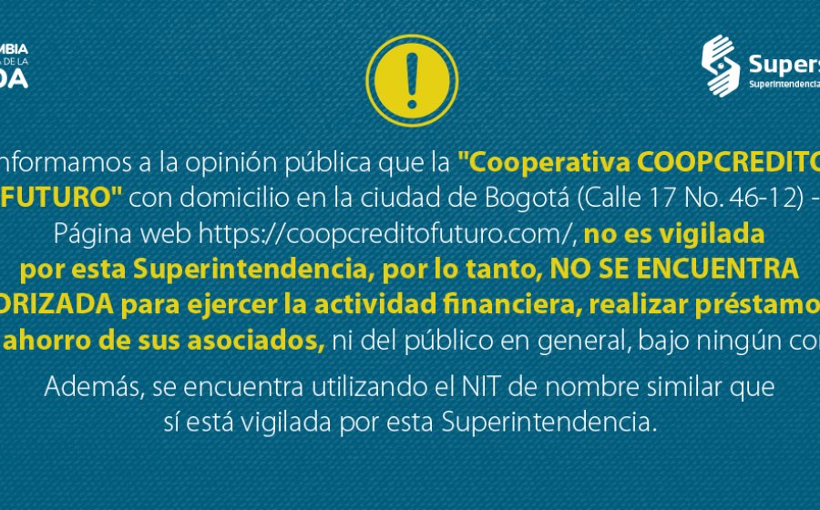 Atención - Cooperativa COOPCREDITO FUTURO