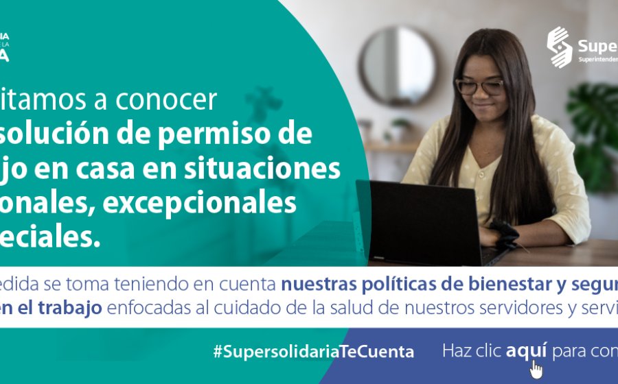 ¡Conoce la resolución de permiso de trabajo en casa para casos especiales!