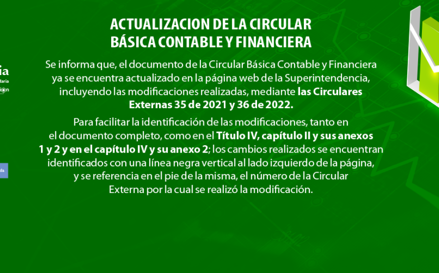 Actualización Circular Básica Contable y Financiera