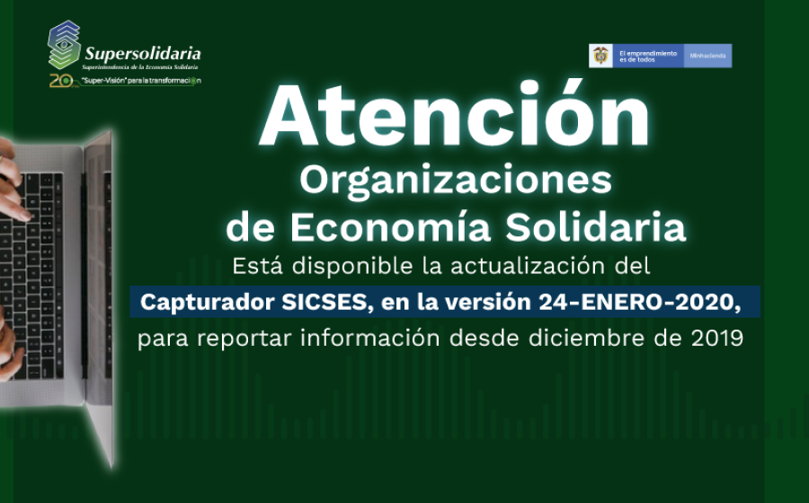 Supersolidaria informa que está disponible actualización de Sicses