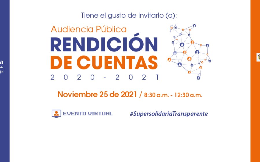 El próximo 25 de noviembre, Supersolidaria rendirá cuentas a la ciudadanía
