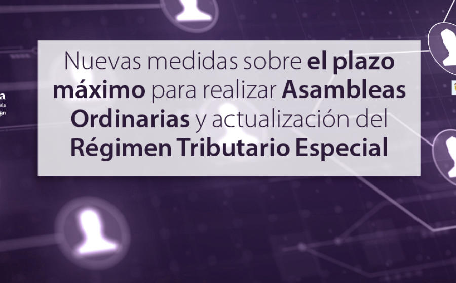 Medidas de prevención por COVID-19, respecto a las Asambleas Generales