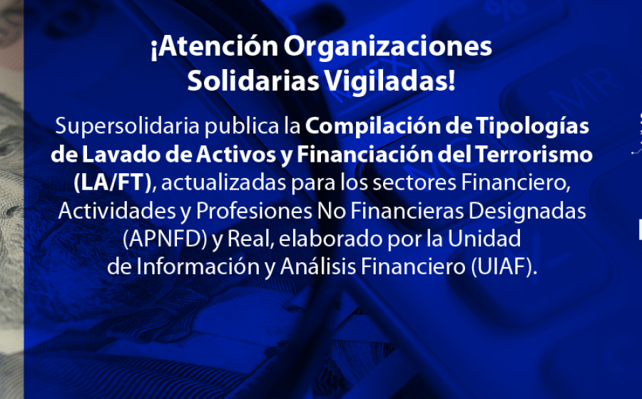Se publica compilación tipologías de LA/FT elaborado por la UIAF