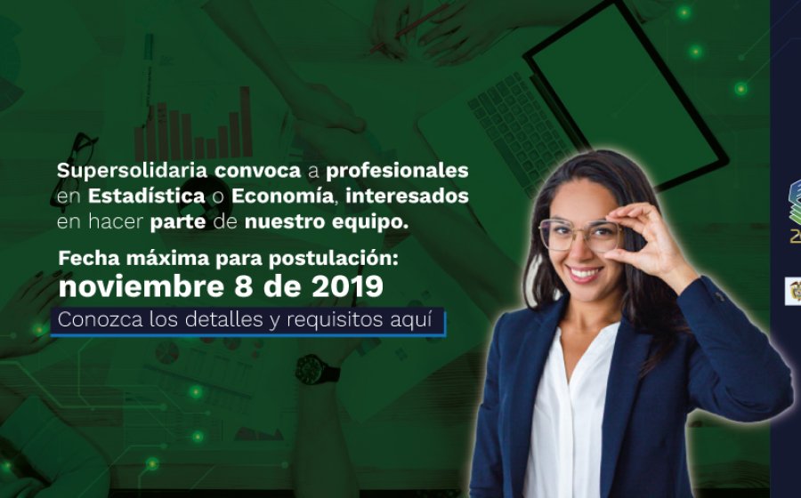 Convocatoria para profesional en Estadística o Economía