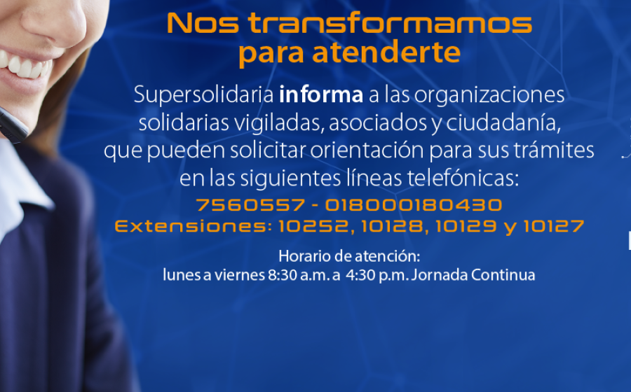 Líneas de Atención Supersolidaria