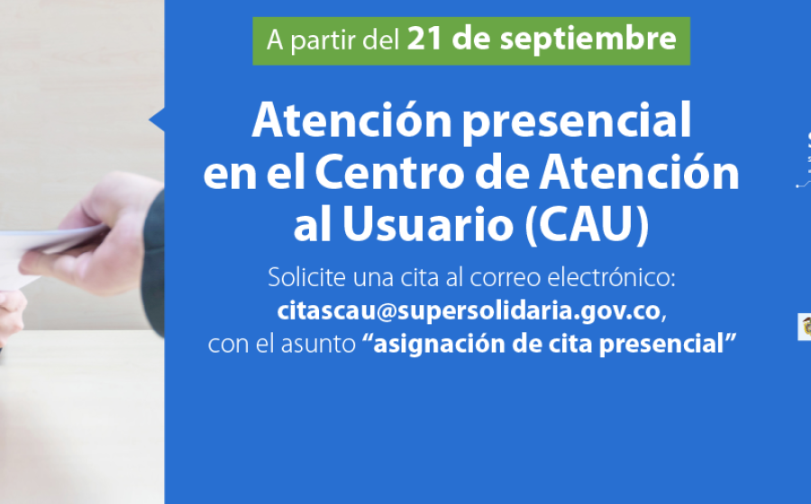 Supersolidaria prestará atención presencial con asignación de cita