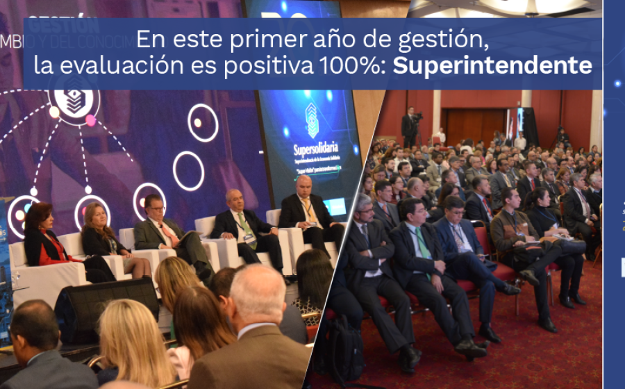 En este primer año de gestión, la evaluación es  positiva 100%: Superintendente