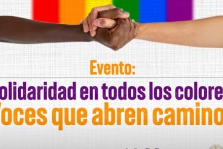 Banner evento solidaridad en todos los colores