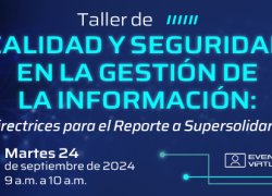 Banner del Taller de Calidad y Seguridad en la Gestión de la Información